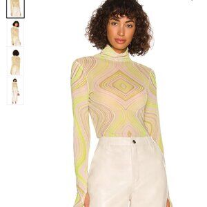 AFRM Zadie Top - Lime XL